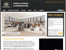 Tablet Screenshot of garagestoragend.com